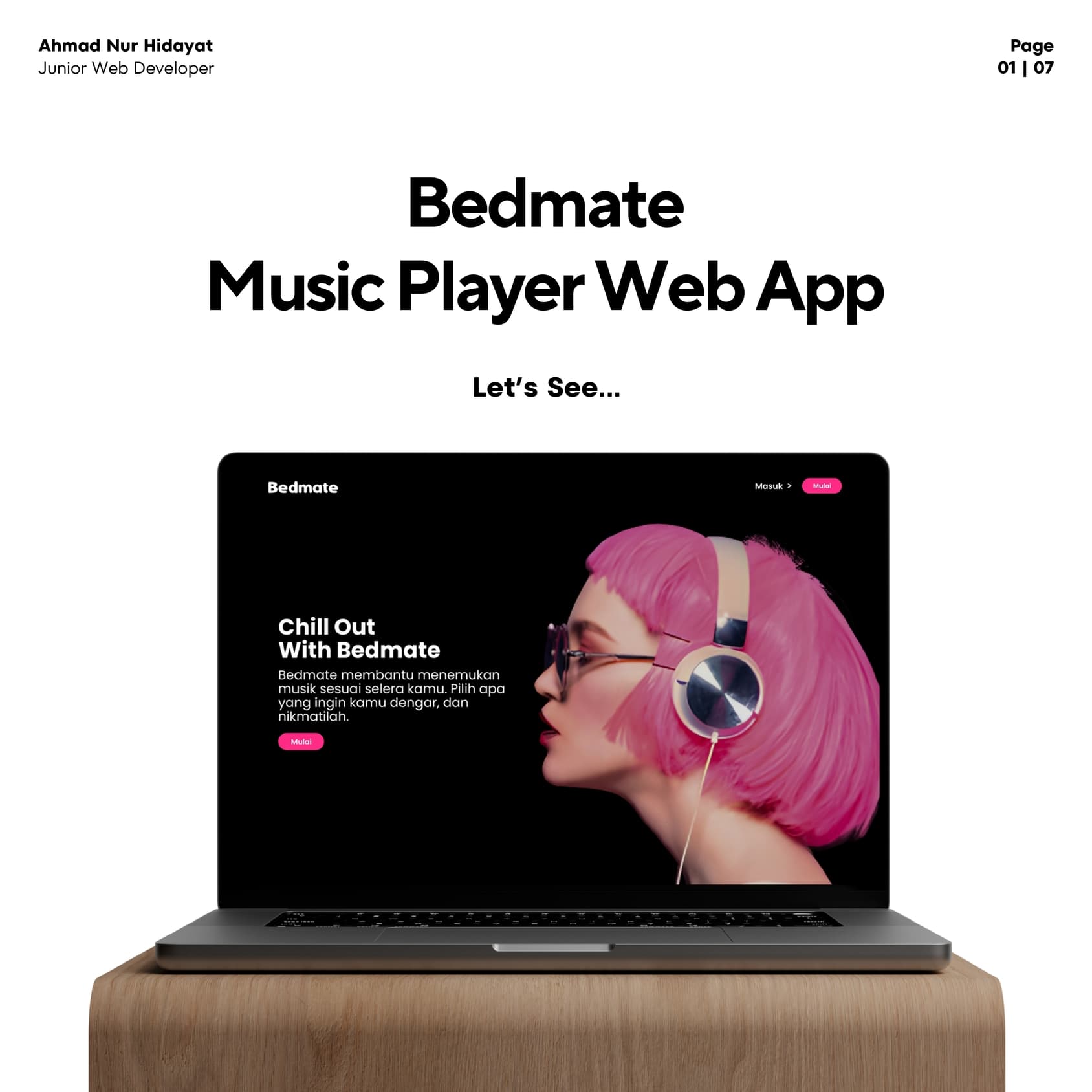 Bedmate Music Web App